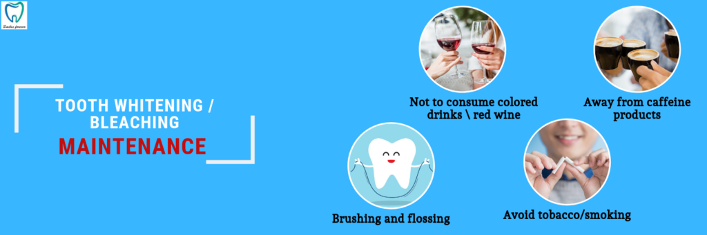 Bleaching Maintenance | Tooth Whitening Treatment in Bellandur, Bangalore